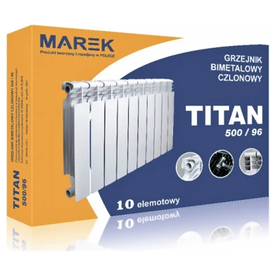 ::Радіатор біметалевий MAREK TITAN 500/96 (188 Вт)