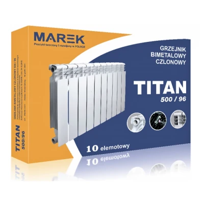 ::Радіатор біметалевий MAREK TITAN 500/96 (188 Вт) (НП)