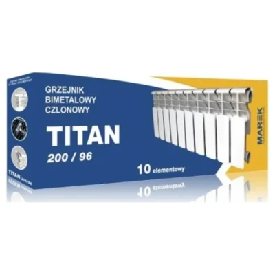 ::Радіатор біметалевий MAREK TITAN 200/96 (95 Вт)