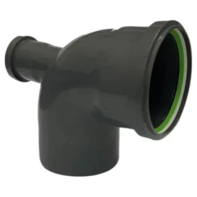 ::Коліно каналізаційне з відводом назад ASG 110х50х90°х90° (16)