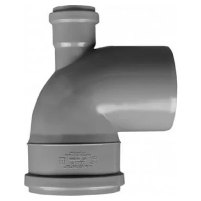 ::Коліно каналізаційне з відводом вверх (назад) REIGER TS 110х50*90°х180 (16)