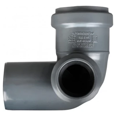 ::Коліно каналізаційне з відводом вліво SANIBUD ПП 50х32х90х90