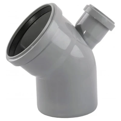 ::Коліно каналізаційне з відводом вверх ARMAKAN ВК ПП 110/50/45/90°