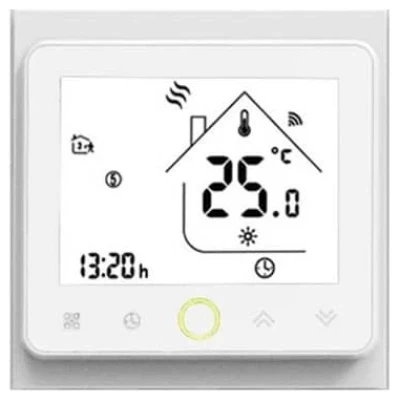 ::Терморегулятор ECOTERM PRO WiFi White з датчиком 16А (3600Вт)
