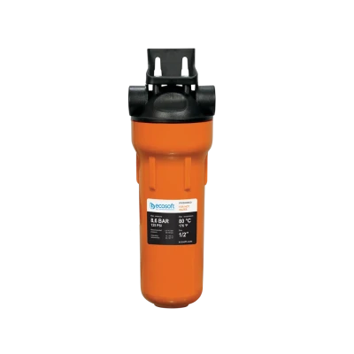 ::Фільтр колба ECOSOFT 1/2" для гарячої води 8,6 атм. з картриджем