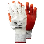 Рукавиці скляра двійне латексне покриття р9(манжет) 9445351