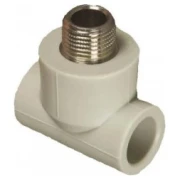 Трійник FV-PLAST з метал.різьбою зовнішній 25х1/2"х25