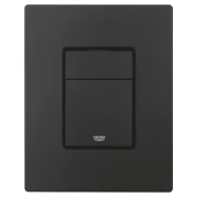 Панель зливу кнопка GROHE Cosmopolitan, чорна квадратна