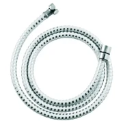 Шланг для душу INVENA Biflex 1,5м. білий/хром