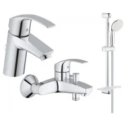 Набір змішувачів 3 в1 GROHE Eurosmart NEW
