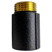 Подовжувач INVENA 1/2" 30мм латунь чорний