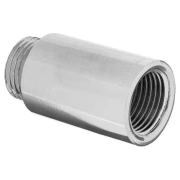 Подовжувач INVENA 1/2"30мм латунь білий