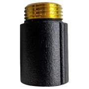 Подовжувач INVENA 1/2" 50мм латунь чорний