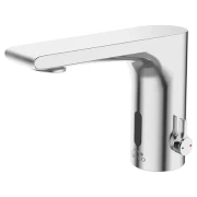Змішувач для умивальника сенсорний INVENA Laveo Plato BLY 024R хром Змішувач для умивальника сенсорний INVENA Laveo Plato BLY 024R хром