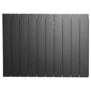 Радіатор біметалевий ASG 100/500 Graphite (збірка по 10 секцій)