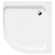 Піддон напівкруглий BESCO ALEX 70x70x4/16см+ніжки