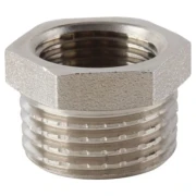 Футорка REIGER 1"Зх3/4"В нікель (5/360)