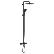 Душова система GROHE Tempesta 250 для ванни чорна матова
