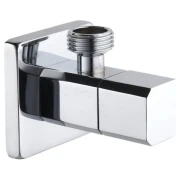 Кран кутовий ASG 1/2"x3/8" Квадро (1/100)