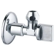 Кран кутовий ASG 1/2"x3/8" з цангою (1/100)