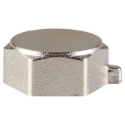 Заглушка ASG 3/4" В нікель (5/500)