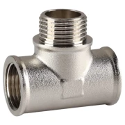 Трійник ASG 1/2" ВЗВ нікель (1/140)