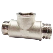 Трійник ASG 1/2" ЗВЗ нікель (1/140)