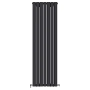 Радіатор дизайнерський IDEALE VITTORIA 12-7/1600/476 чорний матовий