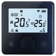 Термостат безпровідний TERVIX ProLine з WiFi для газ/електричного котла,чорний