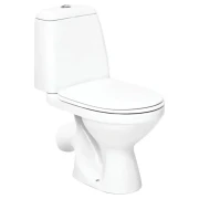 Компакт підлоговий KOLO Solo косий 3/6л, із сидінням поліпропілен,повільне падіння