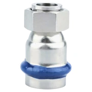Перехід ASG INOX 28х1" з накидною гайкою