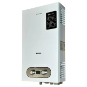 Колонка газова ROCTERM VEGA ВПГ-10 АЕ 011 (біла, сіра панель)