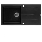 Мойка PUFFINO ASTOR чорна 1140х575