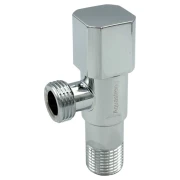 Кран кутовий AQUASTRONG 1/2"Зх1/2"З нерж. C4 (C401)