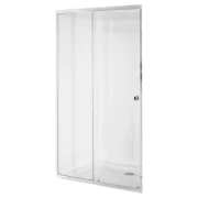 Душові двері BESCO Duo slide 100х195 хром блиск Душові двері BESCO Duo slide 100х195 хром блиск