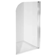 Шторка BESCO PMD ambition-1S 75x130 хром Шторка BESCO PMD ambition-1S 75x130 хром