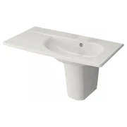 Умивальник BESCO TAORMINA PRO 85х45 глянц.білий