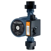 Насос циркуляційний WETRON 65Вт Hmax 4м Qmax 63л/хв 1 1/2" 180мм + гайки 1"