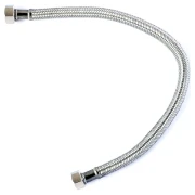 Шланг Kottman 3/8" Вх1/2"В 0,3м в нержавіючому обплетені для води