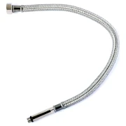 Шланг Kottman 3/8" Вх1/2"В 0,4м в нержавіючому обплетені для води