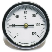 Термометр аксіальний ARTHERMO AR-T/B 65 (65 мм, гільза 50 мм, 0-120°С)