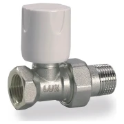 Кран радіаторний прямий LUXOR Easy 1/2" RD 101 верхній