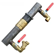 Байпас короткий STA 50 під клапан К140 мм (кран ДУ25 неповний прохід) комплект