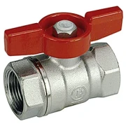Кран кульовий GIACOMINI 1/2" ВВ хром