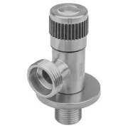 Кран кутовий KARRO 1/2*1/2 нерж KR-3130S