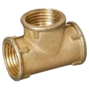 Трійник UA 1"x3/4"x1" ВВВ латунь