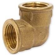 Коліно UA 1/2" ЗВ латунь