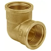 Коліно UA 3/4" ВВх1/2 ВВ латунь