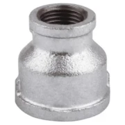 Муфта чавунна редукційна SD (Ду32х25) 1 1/4"х1" оцинкована Муфта чавунна редукційна SD (Ду32х25) 1 1/4"х1" оцинкована