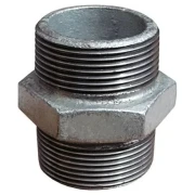 Ніпель чавунний SD (Ду15) 1/2" оцинкований